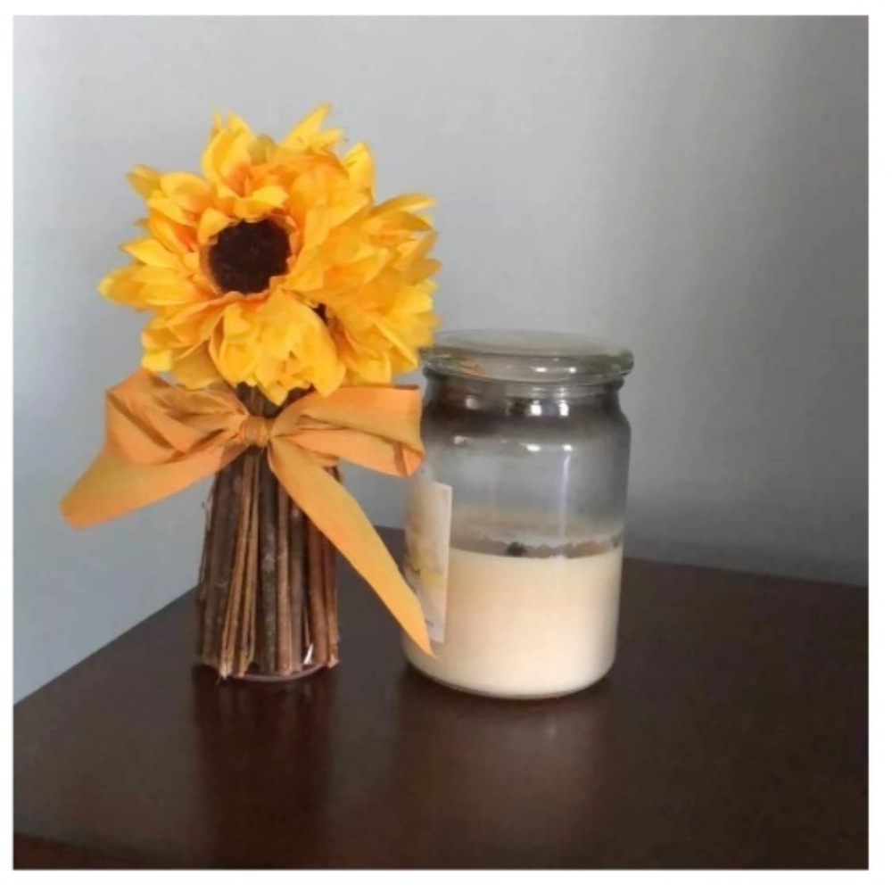 Sunflower centerpieces